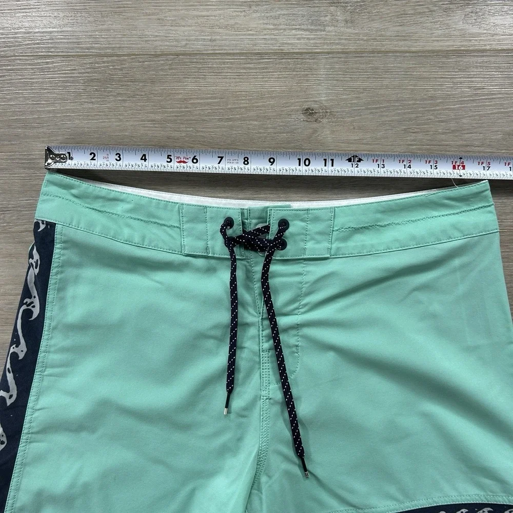 Billabong Men's 32 Burleigh Pro Minty Aqua Aztec BoardShort‎ Surf